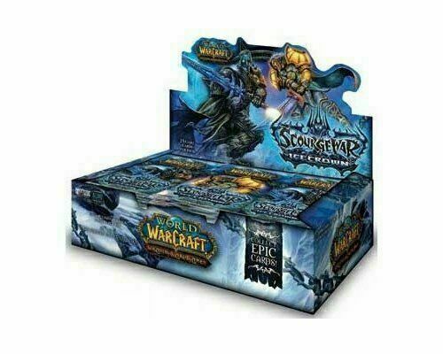 scourgewar booster box World of Warcraft Trading Card Game [TCG]: Icecrown : Toys & Games Can you muster the courage you will need when death itself stares back at you World of Warcraft Trading Card
