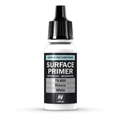 (EUR 232,35/L) Vallejo Surface Primer White 70600, 17ml Flasche