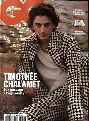 GQ France November 2023 TIMOTHEE CHALAMET Hailey Bieber PIERRE DE MAERE @ NEW
