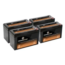 12V 7.4AH Sealed Lead Acid (SLA) Multi-purpose Battery UB1270 Upgrade- 4 PACK