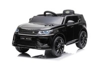 Es-Toys Kinder Elektroauto Land Rover Discovery 5 Eva-Reifen Bluetooth Musik MP3