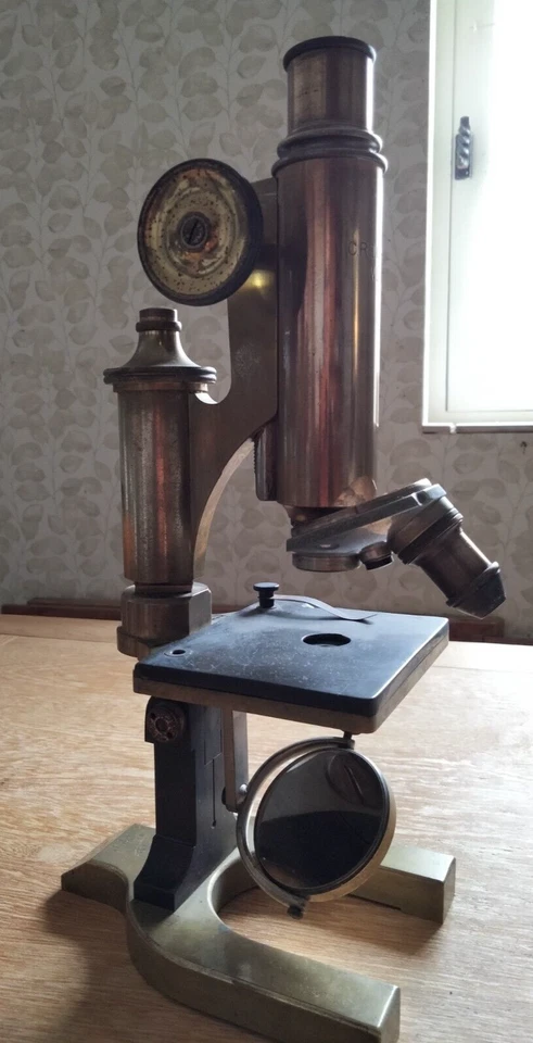 Microscope Ancien O.Reichert Wien , 1899 /1900 état collection . - Photo 4/4