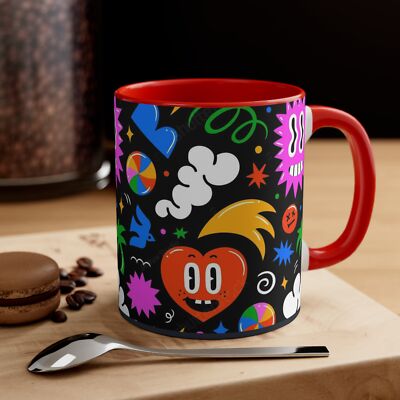 Accent Coffee Mug, 11oz