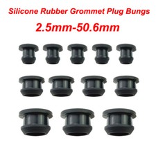 2.5mm-50.6mm Silicone Rubber Grommet Plug Bungs Cable Wiring Protect Bushes 2.5mm-50.6mm Silicone Rubber Grommet Plug Bungs Cable Wiring Protect Bushes