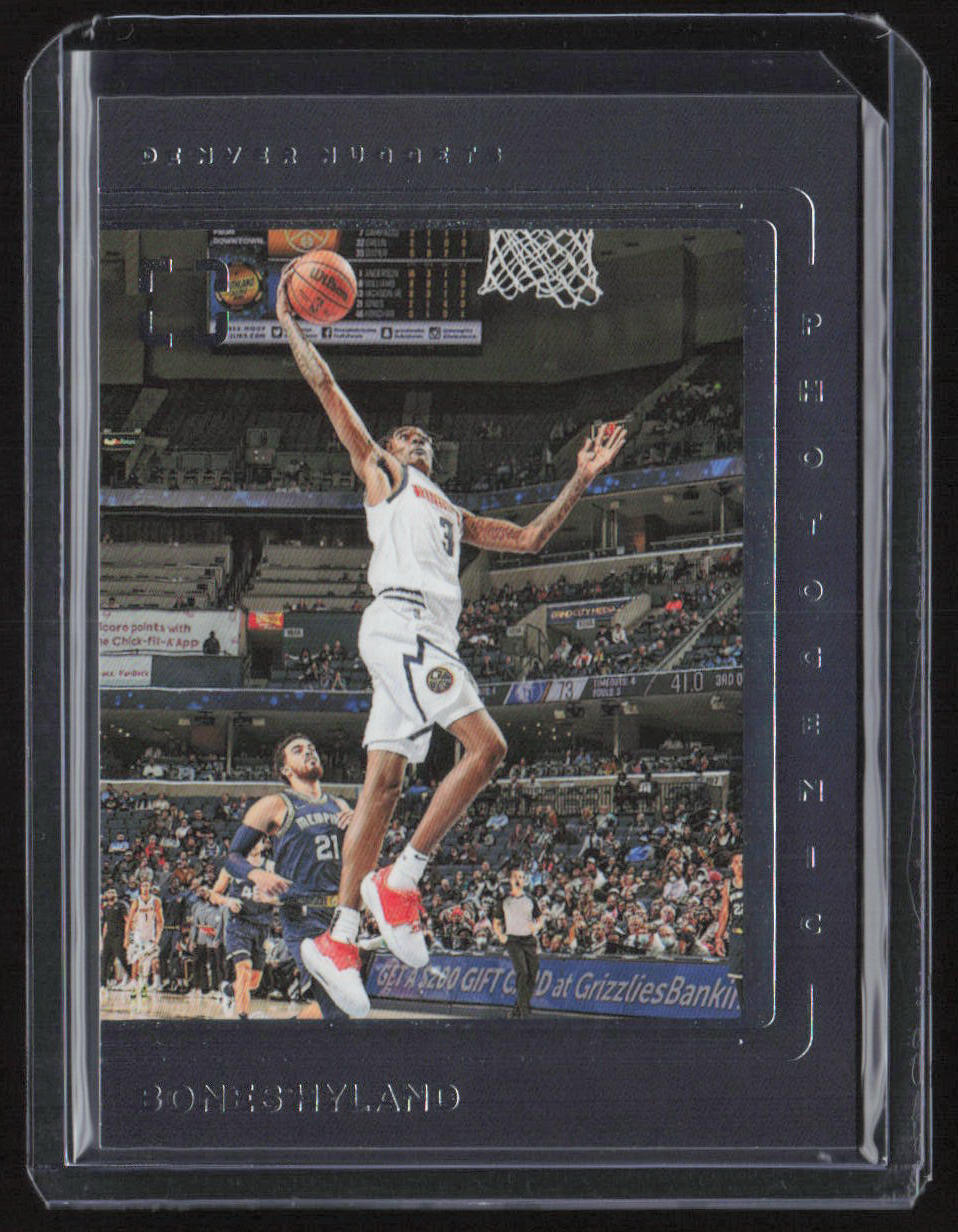 Bones Hyland 2021 Panini Photogenic #14 Rookies In Motion RC