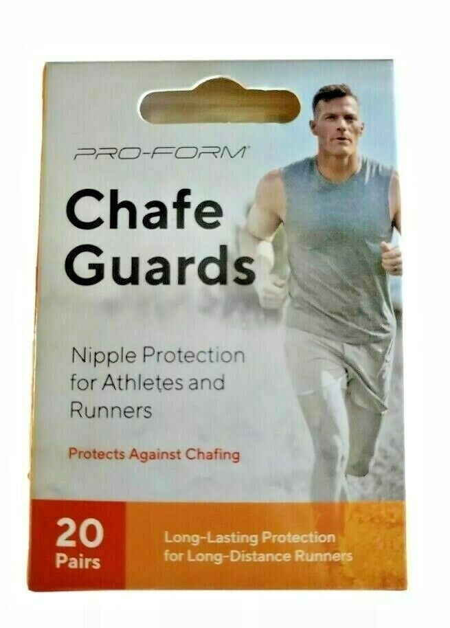 NUEVO Protectores contra rozaduras Pro-Form (80 pares) protección para pezones para atletas y corredores