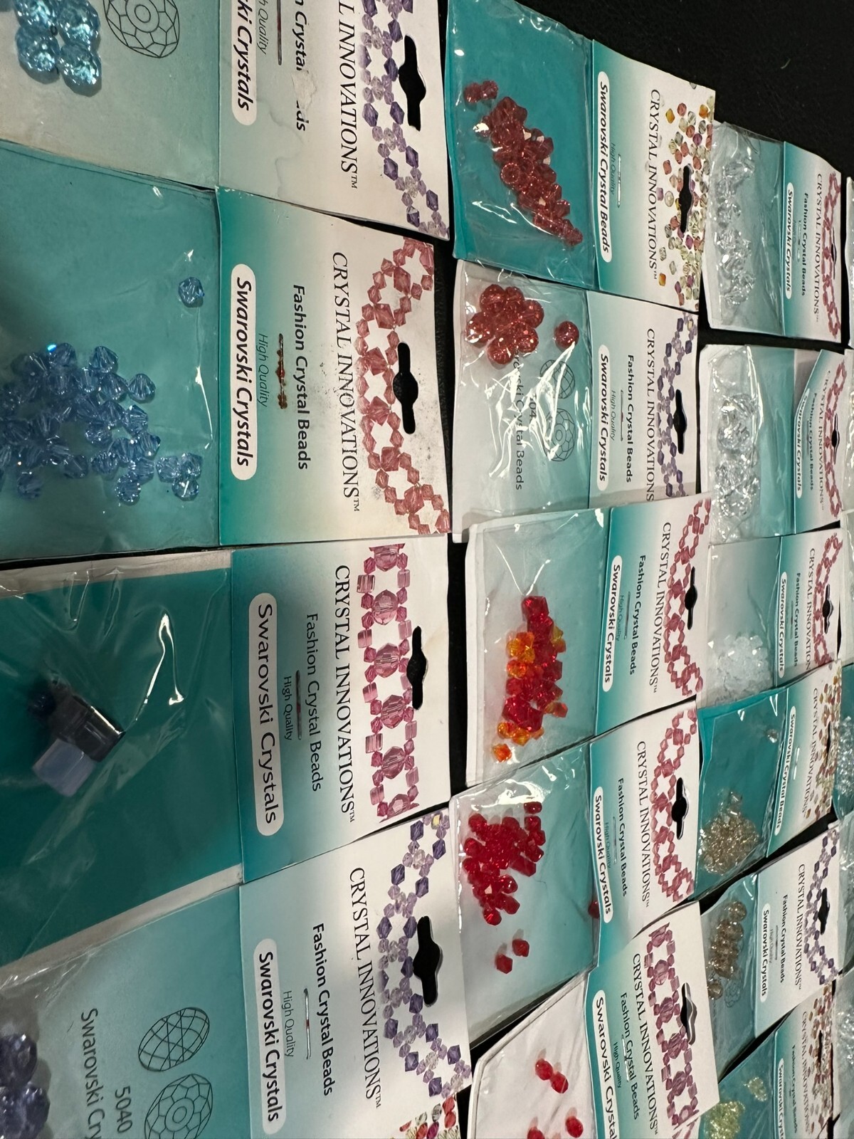 LOT 4 ALL NEW CRYSTAL INNOVATIONS SWAROVSKI CRYSTALS JEWELRY MAKING