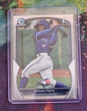 2023 Bowman Chrome #BCP-250 Adrian Pinto Chrome Prospects Mojo Refractor