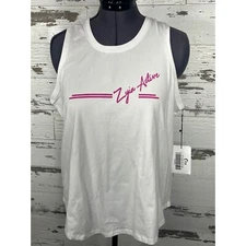 ZYIA ACTIVE South Beach Athletic Tank Top White Sz XXXL NWT