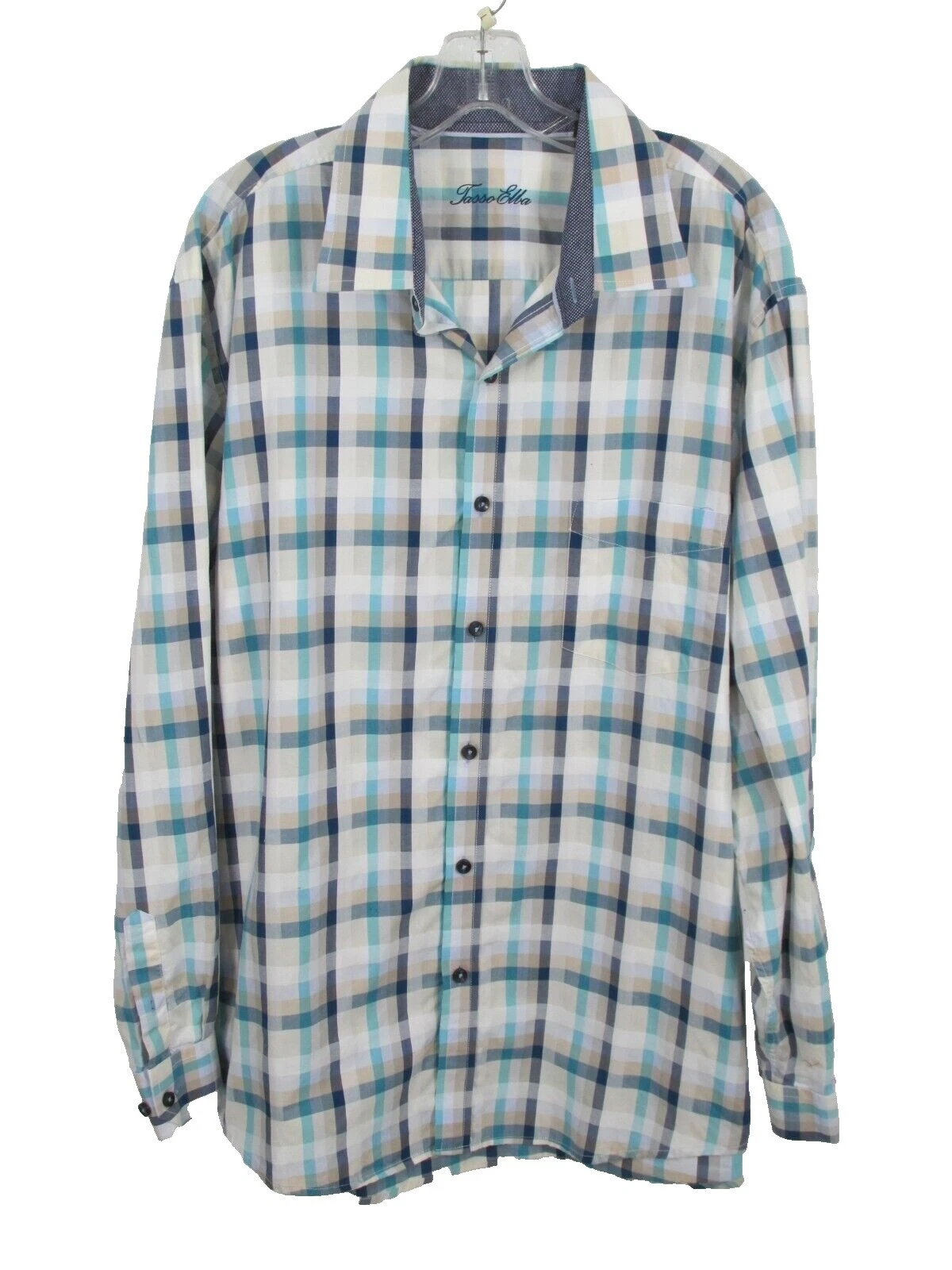 Tasso Elba Regular Size 2XL Dress Shirts for Men