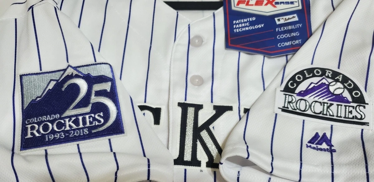 colorado rockies pinstripe jersey