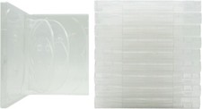  10 8 Disc Capacity DVD Boxes Cases Multi Box Set Replacements 22mm DV8R22CLWT