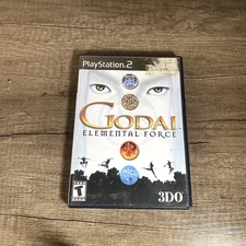 GoDai: Elemental Force (Sony PlayStation 2, 2002) PS2 Complete w/ Manual Tested