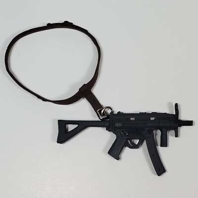 MARVEL FIGURE MACHINE GUN W/ STRAP PART KITBASH CUSTOM DIAMOND SELECT 1:12 SCALE