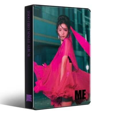 BLACKPINK JISOO [ME] FIRST SINGLE ALBUM YG TAG ALBUM LP Ver B VER/TAG LP+8 Karte