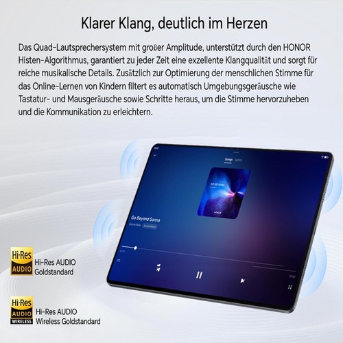 HONOR Pad X8a Android Tablet 11" | 4GB+128GB | Space Grey Android WiFi Bluetooth - Bild 4 von 9