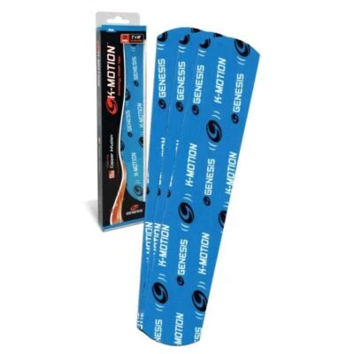 Genesis Bowling K-Motion Premium Kinesiology Tape 20 Piece Pre-cut Pack Blue