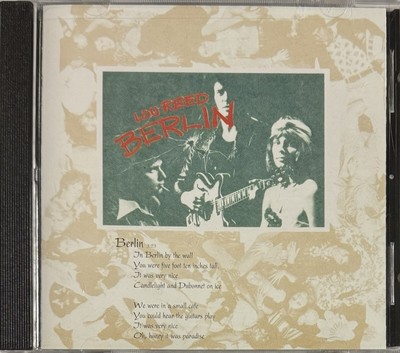 Lou Reed : Berlin - CD 1998 | BMG The Velvet Underground Sealed Brand New
