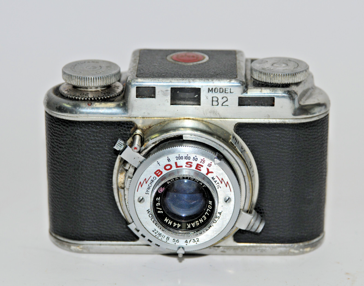 Vintage Bolsey Model B2 Camera. Works. | eBay