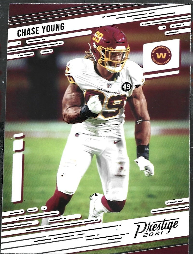 2021 Panini Prestige #155 Chase Young card, Washington Commanders | eBay
