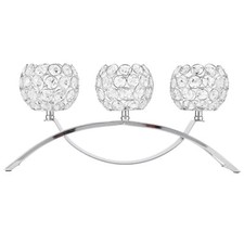Elegant Crystal Candelabra for Wedding Centerpiece and Table Decor