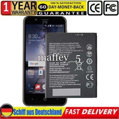 Akku für ZTE A31 Akku Li3830T43P8h486375 3050 mAh