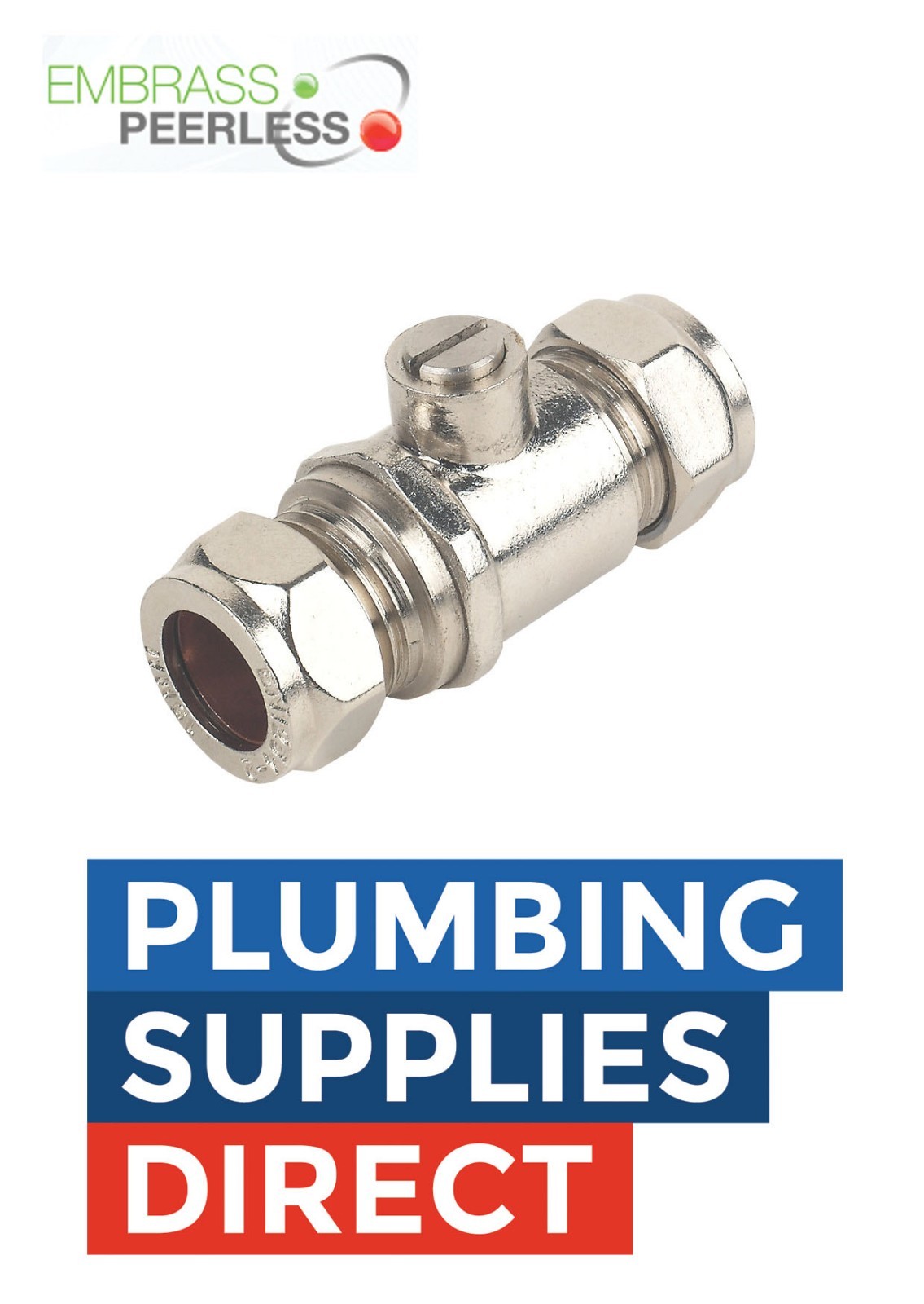 20 x Embrass Peerless - 15mm Full Bore CP Isolating HP Valve 