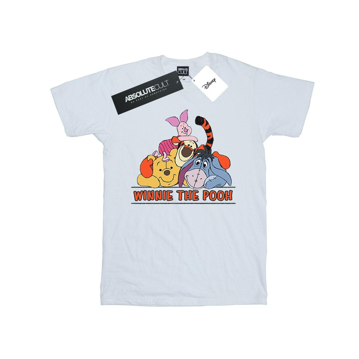 Disney Camiseta de Winnie the Pooh Grupo para Hombre (BI52288)