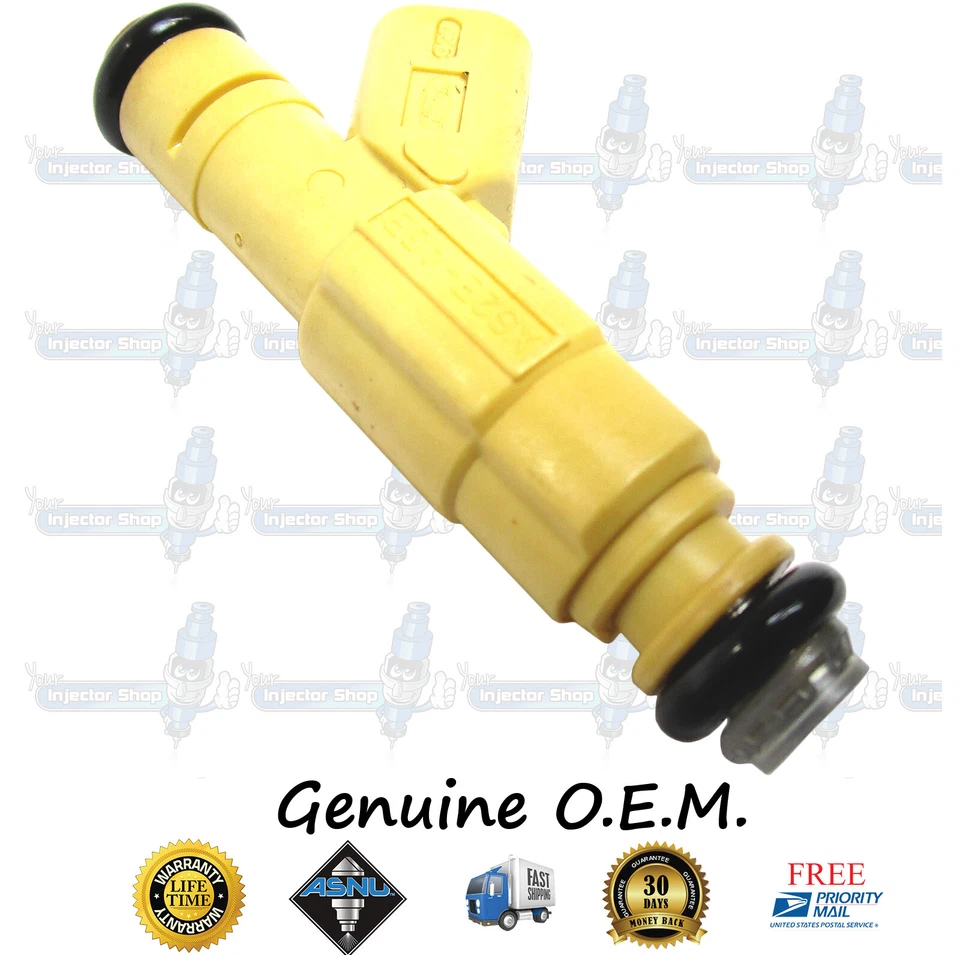 Обновленные топливные форсунки Bosch с 4 отверстиями для Ford 4x 0280155859 XS4E-A5B Mazda Tribute - Изображение 4 из 4