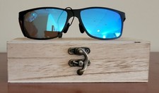 KINGSEVEN Handmade Mens Bubinga Wood Sunglasses Polarized lens Case USA Ship 1D