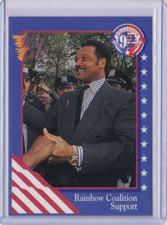 1992 Wild Card Decision #88 JESSE JACKSON