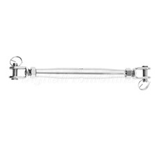 Closed Body Turnbuckle Jaw Rigging Screw M8 for Adjusting Tension Ropes Connect