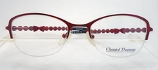 Chantal Thomass 14039 C3 51-18 Eyeglass Frames Glasses New Authentic