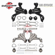 New For Chevy Hugger Manifold Exhaust Headers Small Block Sbc V8 283 305 327 350