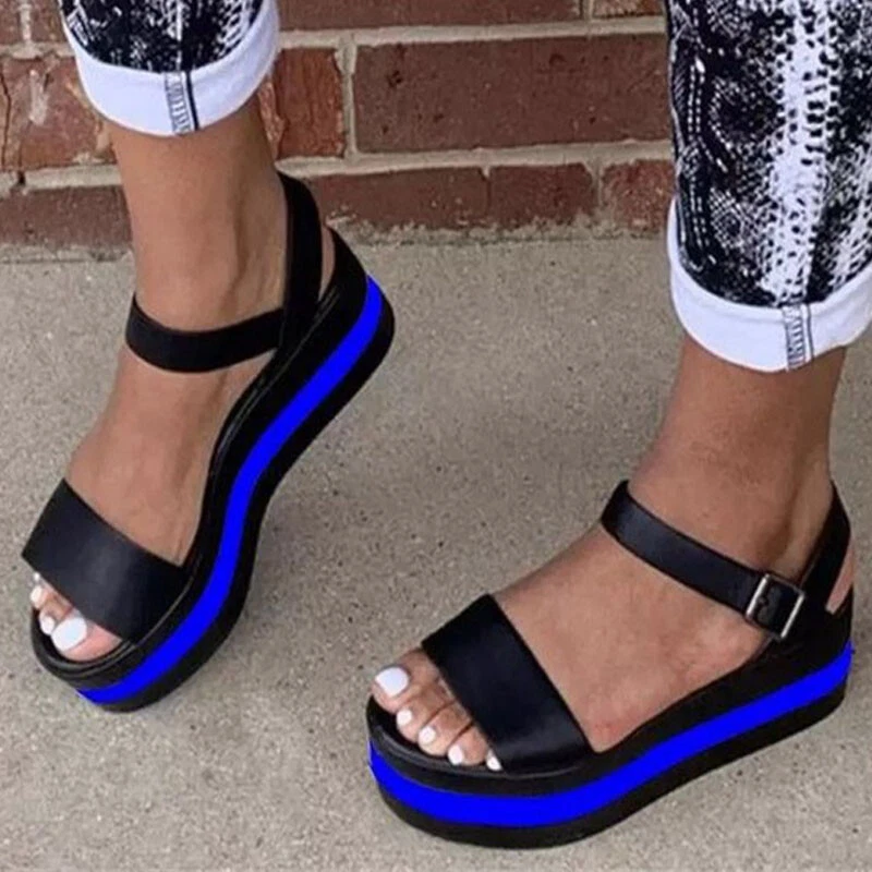 Flatform sandals size 2 sale
