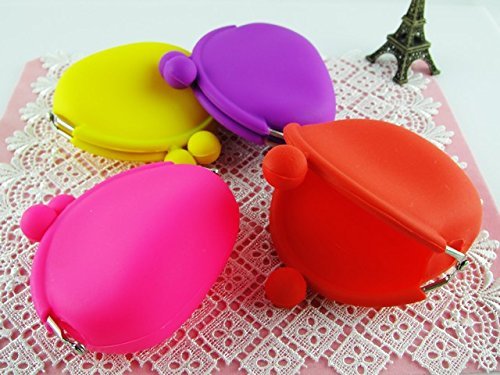 Portamonete In Silicone A Forma Di Animale - Confezione Da 4 - Stili Carini E Pratici