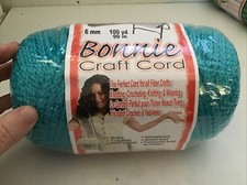 Pepperell Braiding - Turquoise - Bonnie Craft Cord 6mm X 100yd Macram