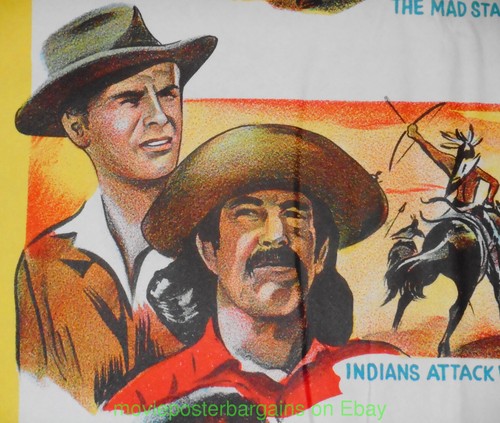 COME È STATO VINTO IL WEST POSTER FILM 27x40 JAMES STEWART GREGORY PECK australiano - Foto 3 di 6