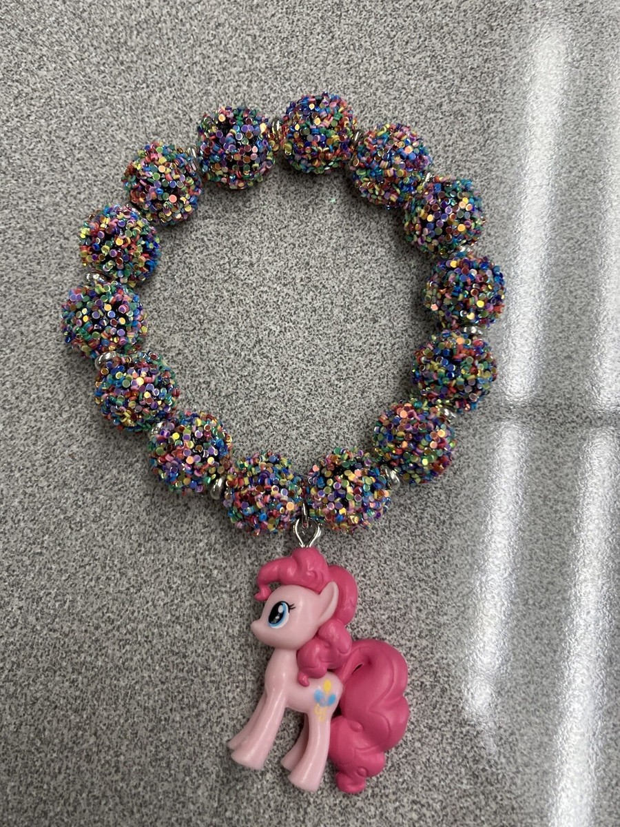 Handmade Pinkie Pie Bracelet New Nickel-free Shiny Pink My Little Pony MLP