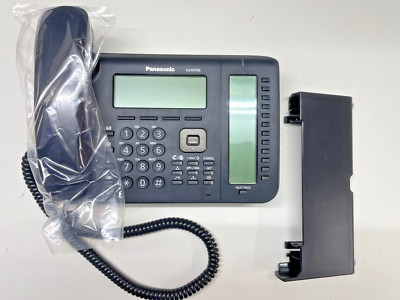 Panasonic KX-NT556 Systemtelefon Telefon KX NT556 schwarz  IP POe AUFGEARBEITET
