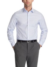 Michael Kors Mens Regular fit Dress Shirt, Tan Multi, XL 17 in 34-35