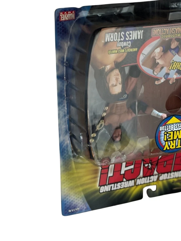 2005 TNA James Storm Chris Harris Figure AMW Marvel Toys toybiz Wrestling figure - Image 2 of 3