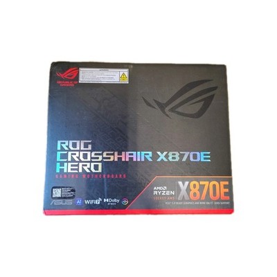 ASUS ROG CROSSHAIR X870E HERO AM5 DDR5 ATX Motherboard for Parts / Bent CPU Pins