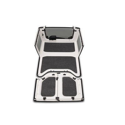 Bedrug BEDHLJK114DRK Black Sound Barrier Kit Kit fits Jeep Wrangler JK 2011-17 