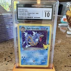 Pokémon Dark Gyarados 8/82 Celebrations Classic Collection CGC 10 Holo Card