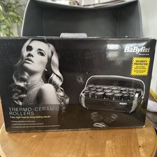 BABYLISS THERMO-CERAMIC ROLLERS WITH BOX, GRIPS & CLIPS
