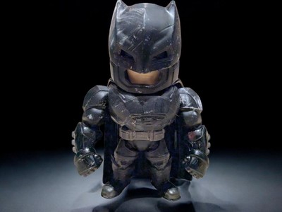 Batman v Superman: Dawn of Justice - Batman Metal 4'' Die-Cast - No Box No Box 