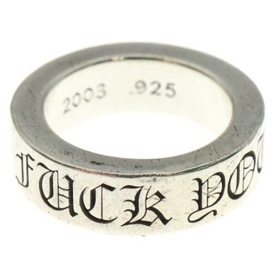Chrom Herzen 6mm Spacer F You BCA336 Ring 925 US#4-1/2 P0051578