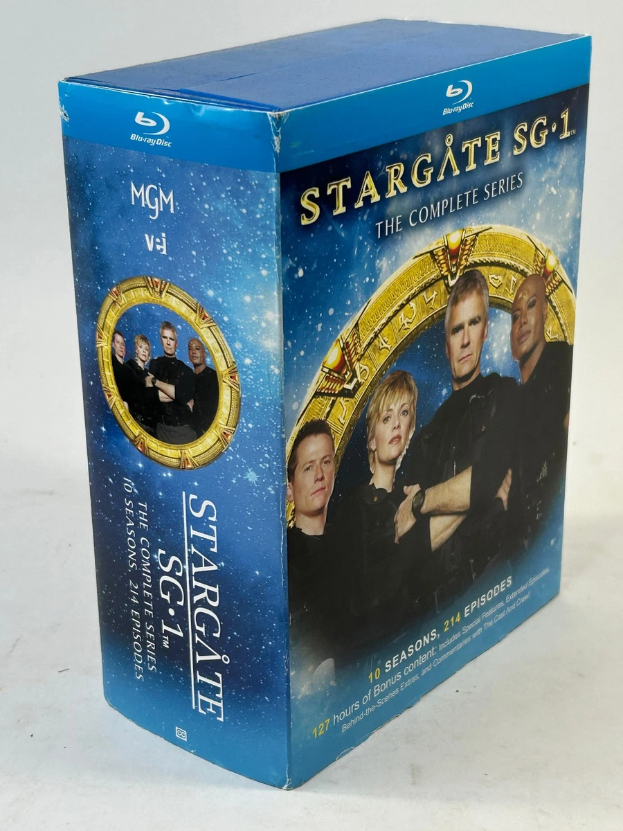 Stargate SG-1 Complete Series Box Set DVDs & Blu-ray Discs for