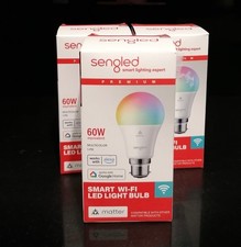 3 x Smart wifi LED Multi-Colour 60w bulbs